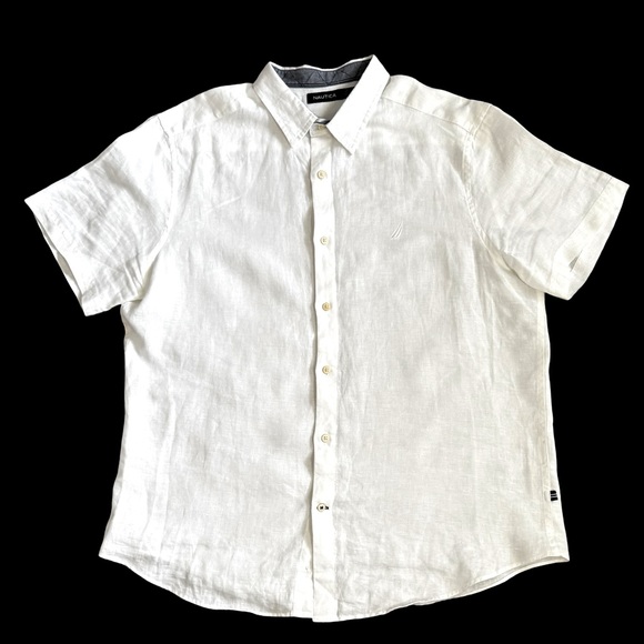 Nautica Men’s Button Down Shirt Sz XL - Picture 5 of 12